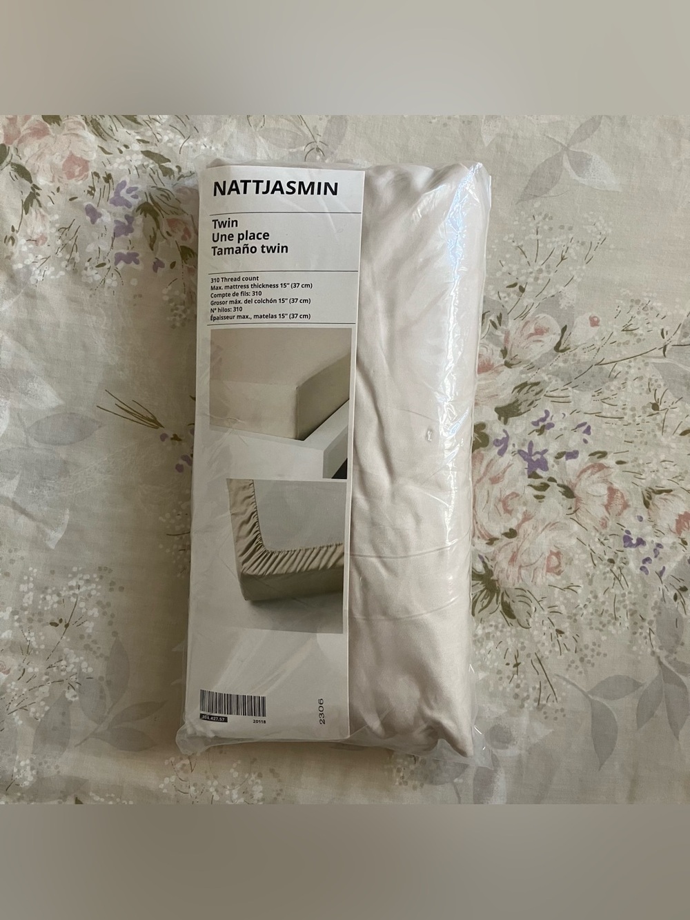IKEA Nattjasmin Twin Bed Sheet